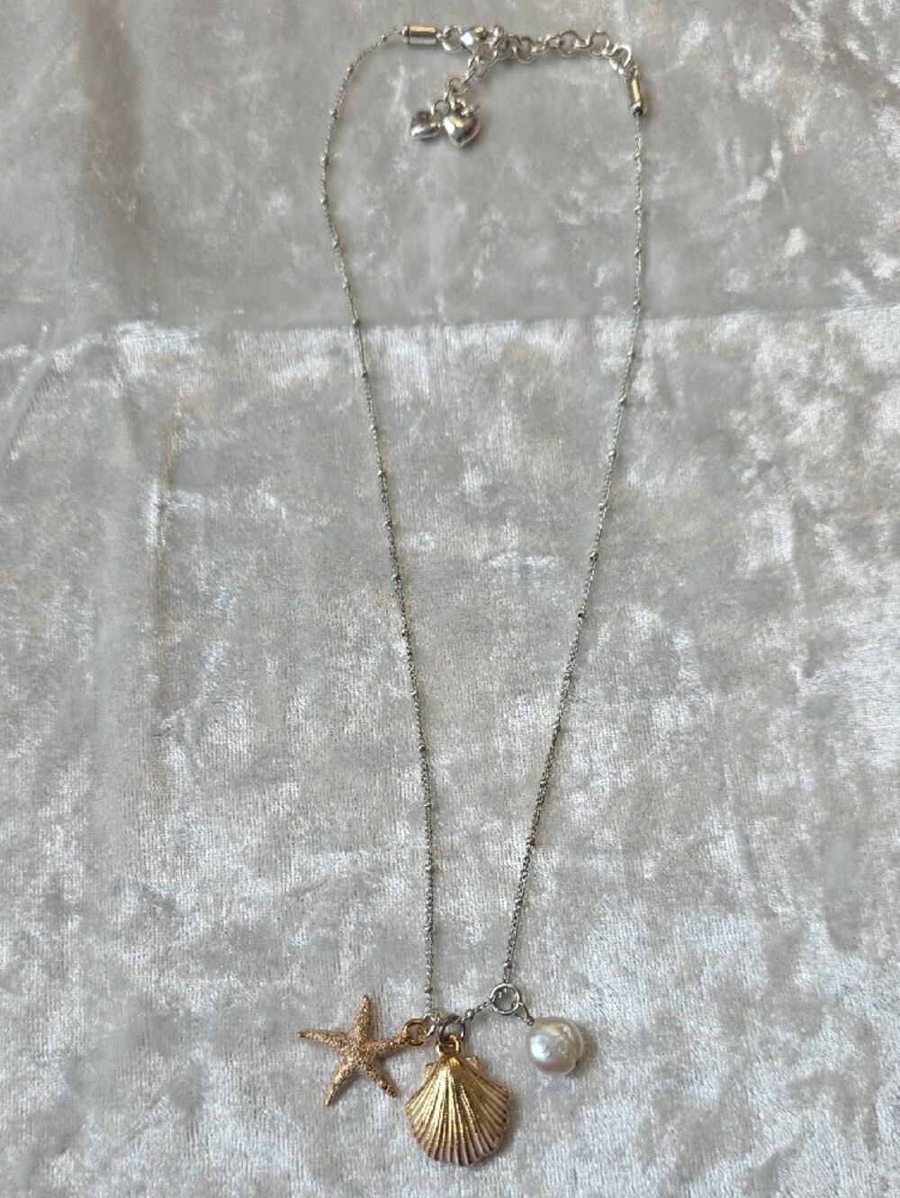 Brighton Coastal Dainty Charm Chain Necklace & Bracelet - Picture 2 of 14